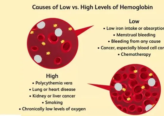 hemoglobin levels