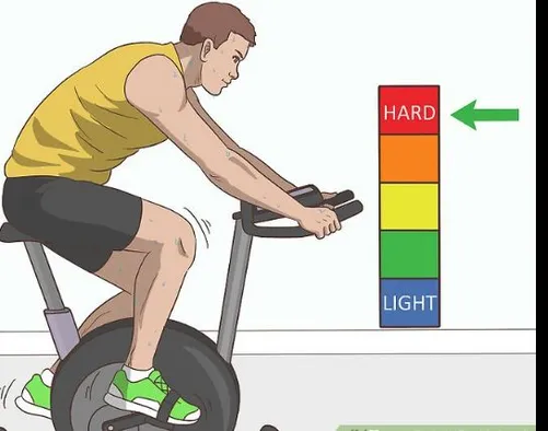 Increase the intensity and duration of your exercise.