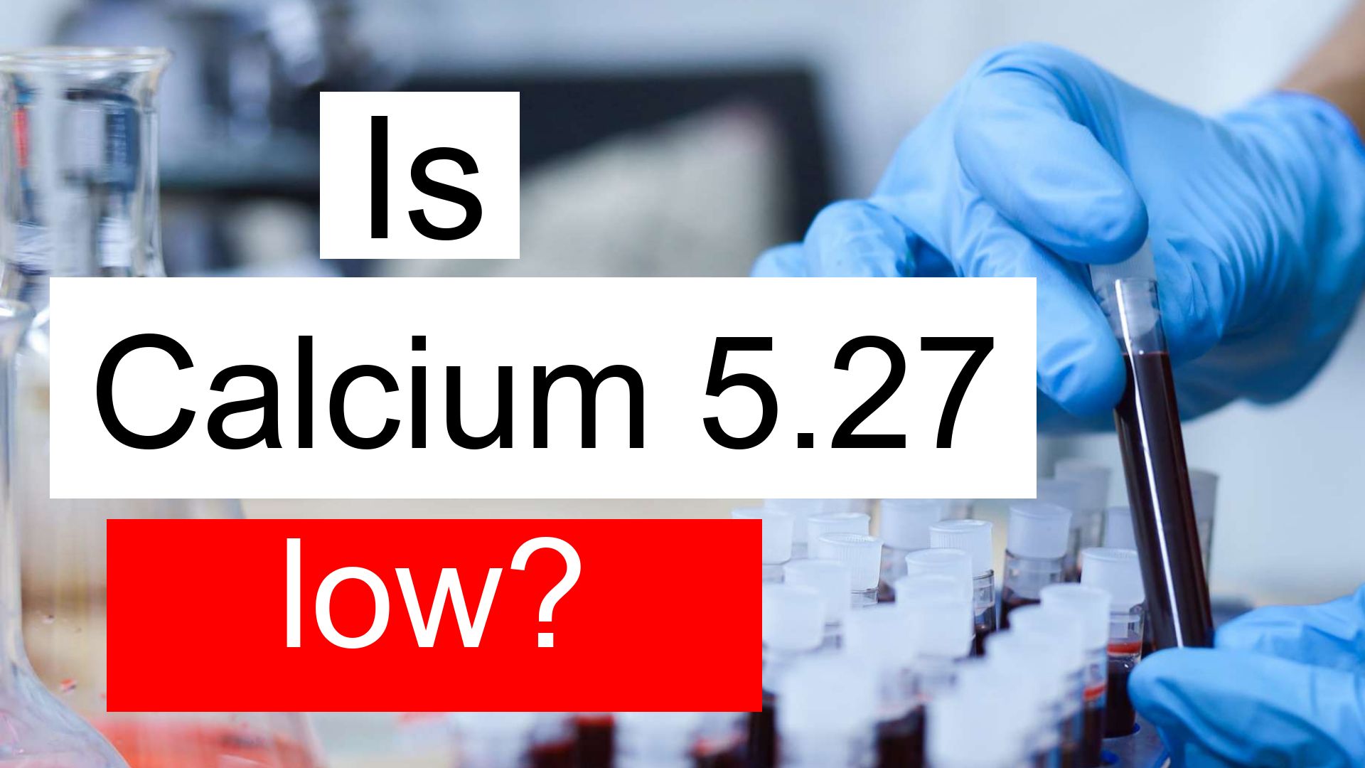 Calcium 5.27 mg/dL: Symptoms you should not ignore