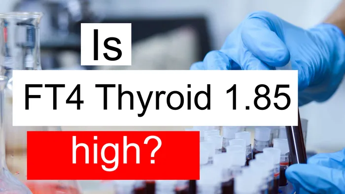 FT4 thyroid 1.85