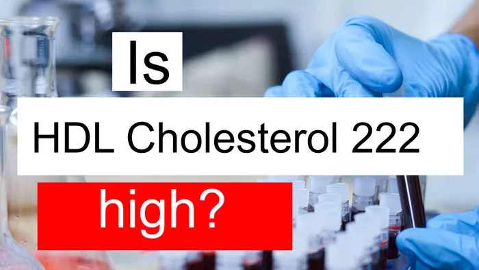 HDL cholesterol 222