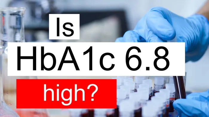 HbA1c 6.8