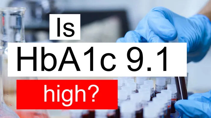 HbA1c 9.1