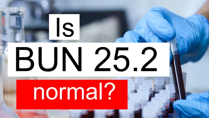 Serum BUN 25.2