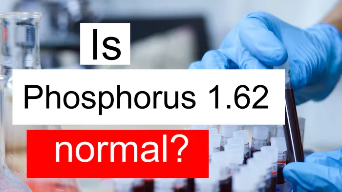 Serum Phosphorus 1.62